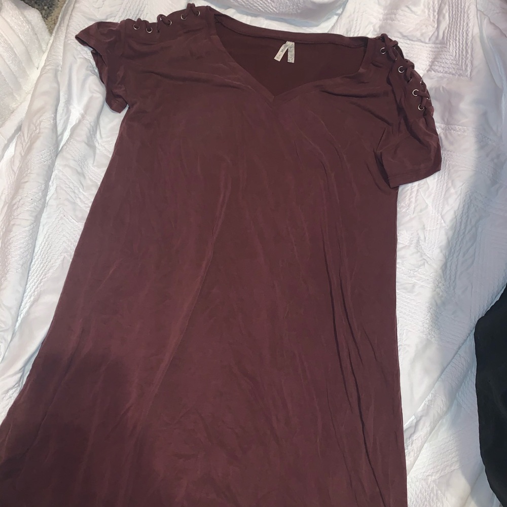 Maroon Dress